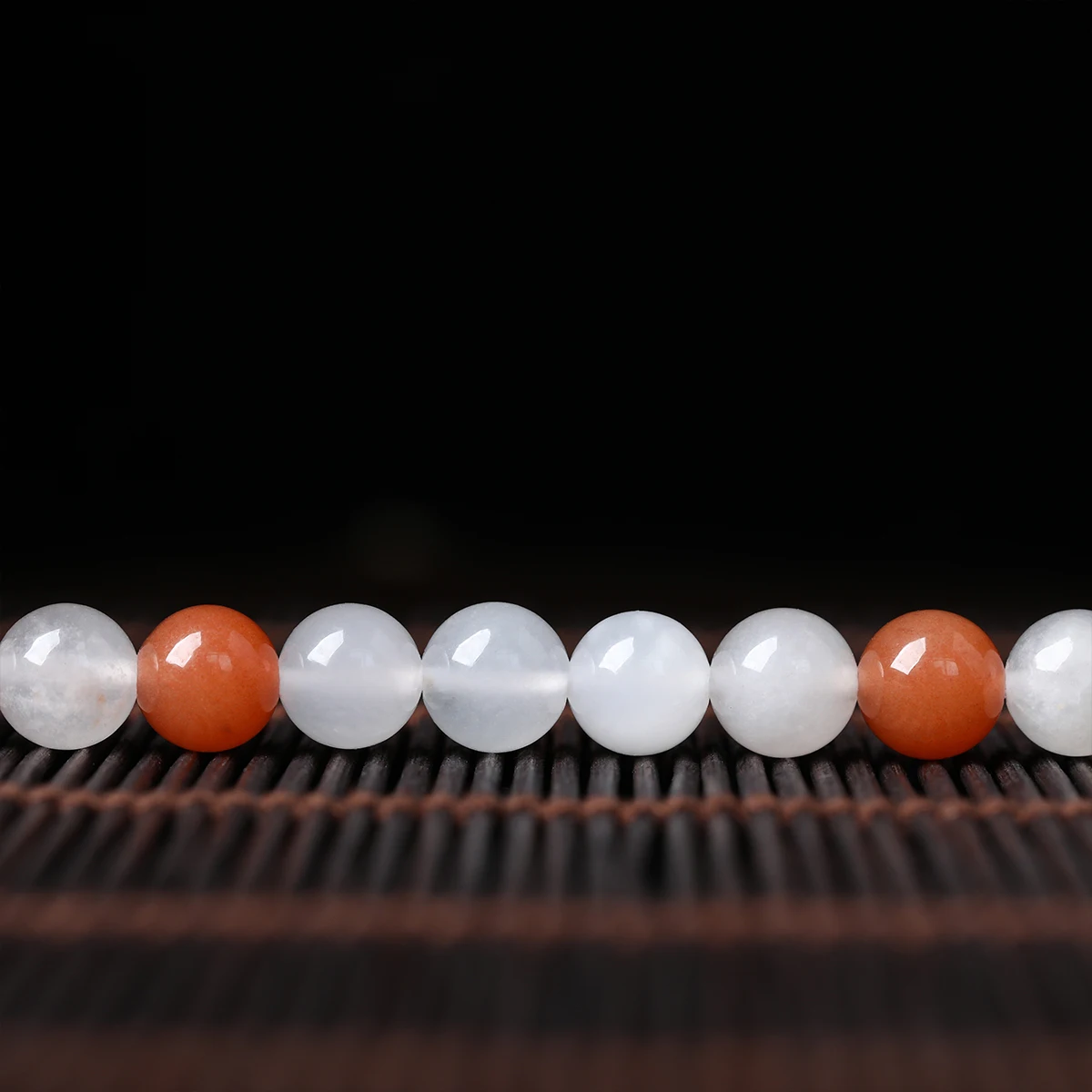 Natursteinperlen, Südlicher Jade-Aventurin, runde lose Edelsteinperlen für Schmuckherstellung, DIY-Zubehör, Armbandzubehör, 15" – Detail 5