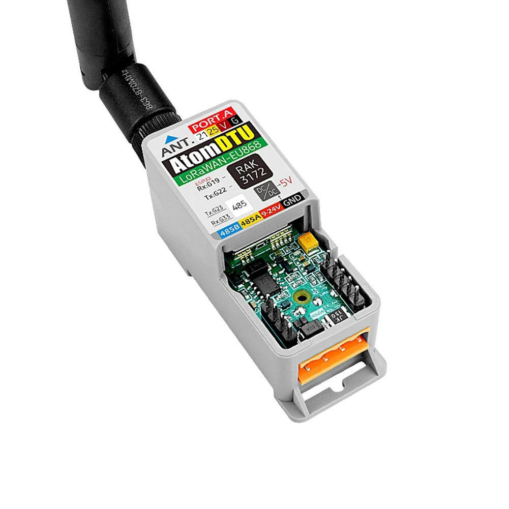 

Программируемый блок передачи данных Ac29-Lorawan Base-для M5stack Atomic DTU EU868 STM32WLE5CC