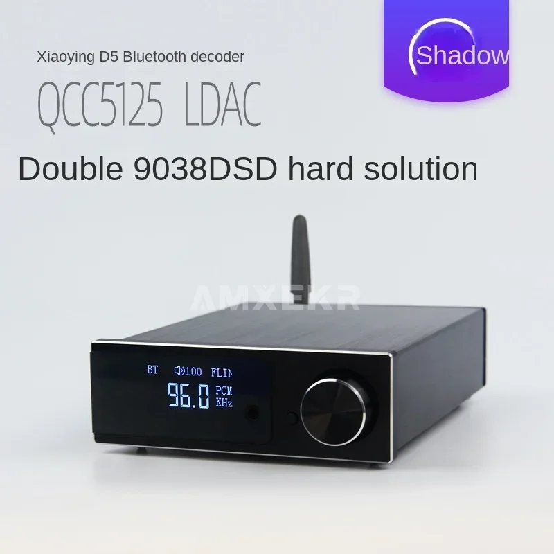 Xiaoying D5 LDAC Bluetooth Dual Es9038 Decoder 5.1 Lossless Fever Wireless Stereo AptX Receiver