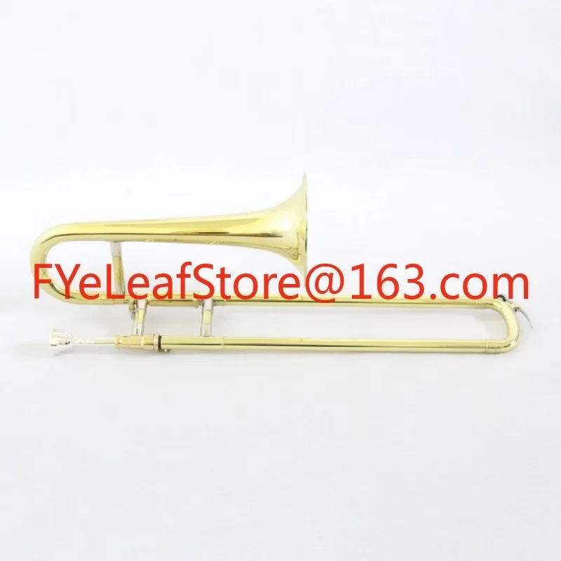 High quality professional trombone Brass Body Gold Lacquer chinese soprano trombone