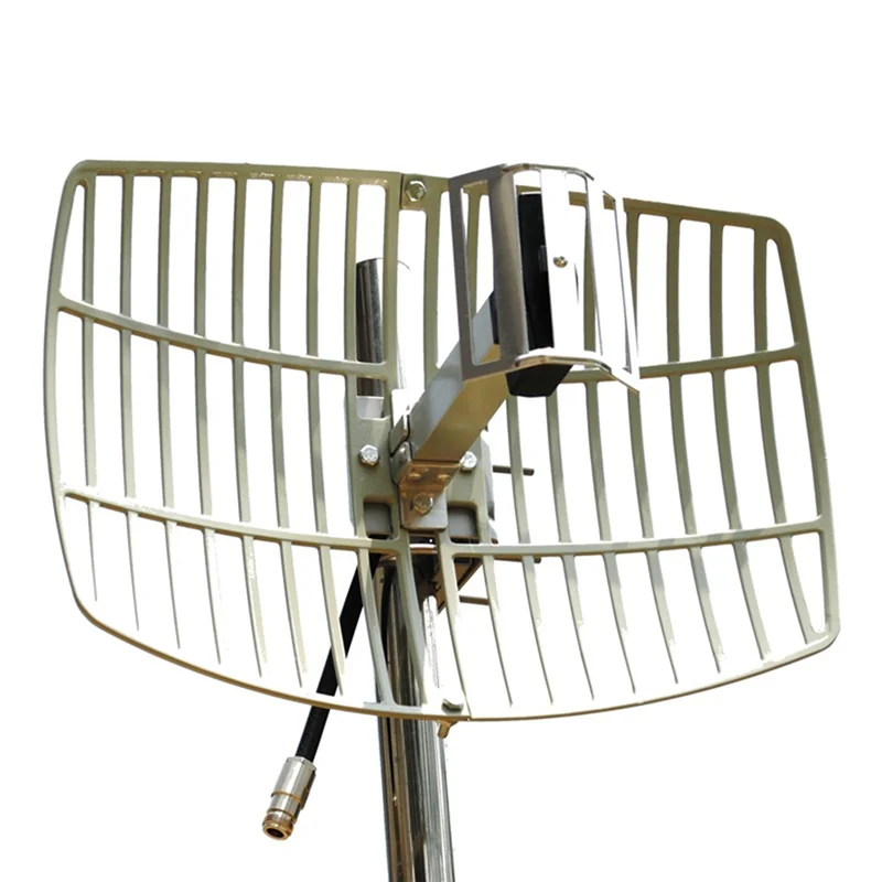 

【Flash Sale】Directional Outdoor Wifi Parabolic Grid Antenna, 2.4Ghz Ultra Long Range 15Dbi Extender