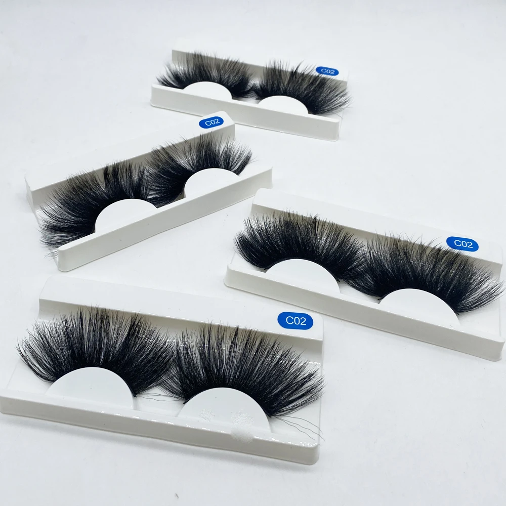 Cils en vison 20 mm, cils volumineux et longue durée, cils en vison 3D, cils naturels sans cruauté, faux cils pour maquillage