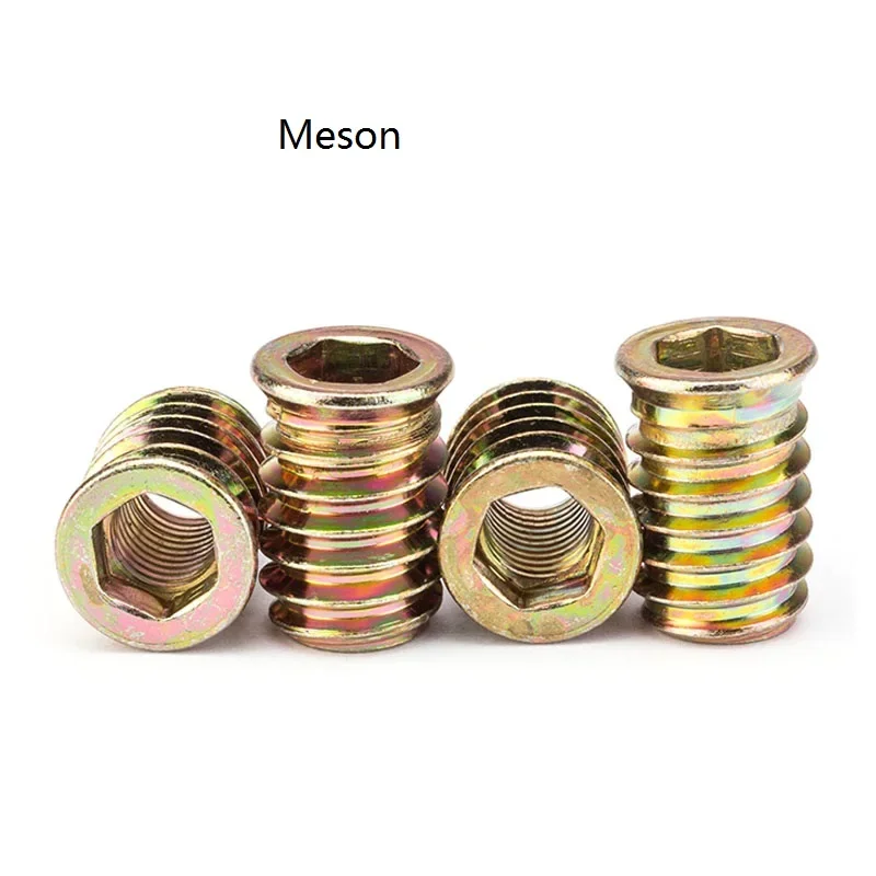 Built-in locking nut for iron furniture with internal and external teeth M4 M5 M6 M8 M10*8 10 13 15 18 20 25