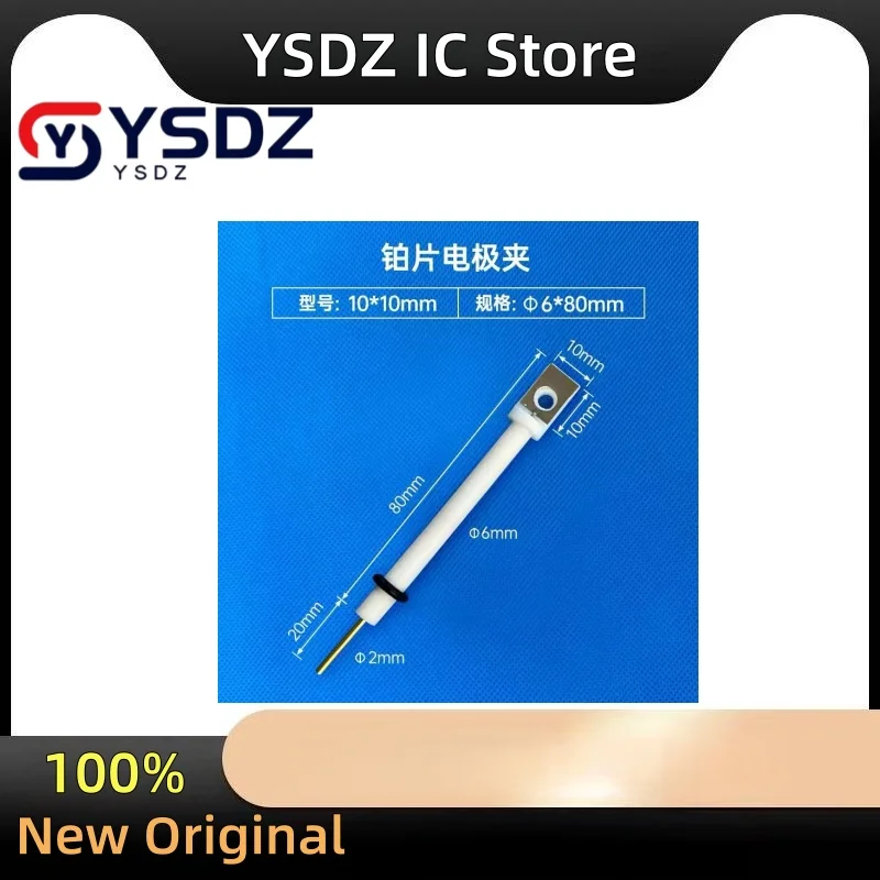 1pc JJ110 10*10 multi-purpose electrode clip/platinum electrode clip/platinum electrode clip