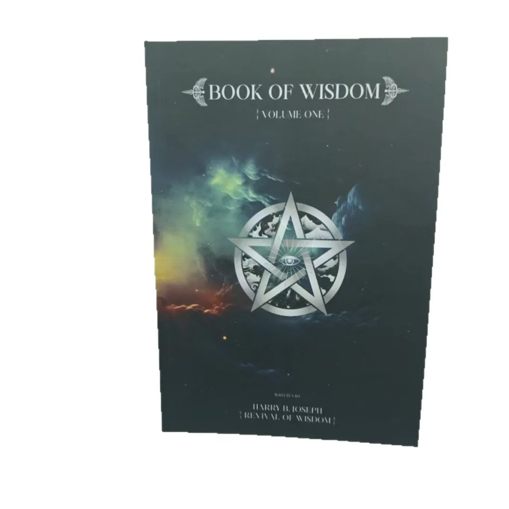 Book of Wisdom Volume One English Occult Lovers Paperback Mystical Spiritual Ancient Wisdom Reading Book Free Shipping