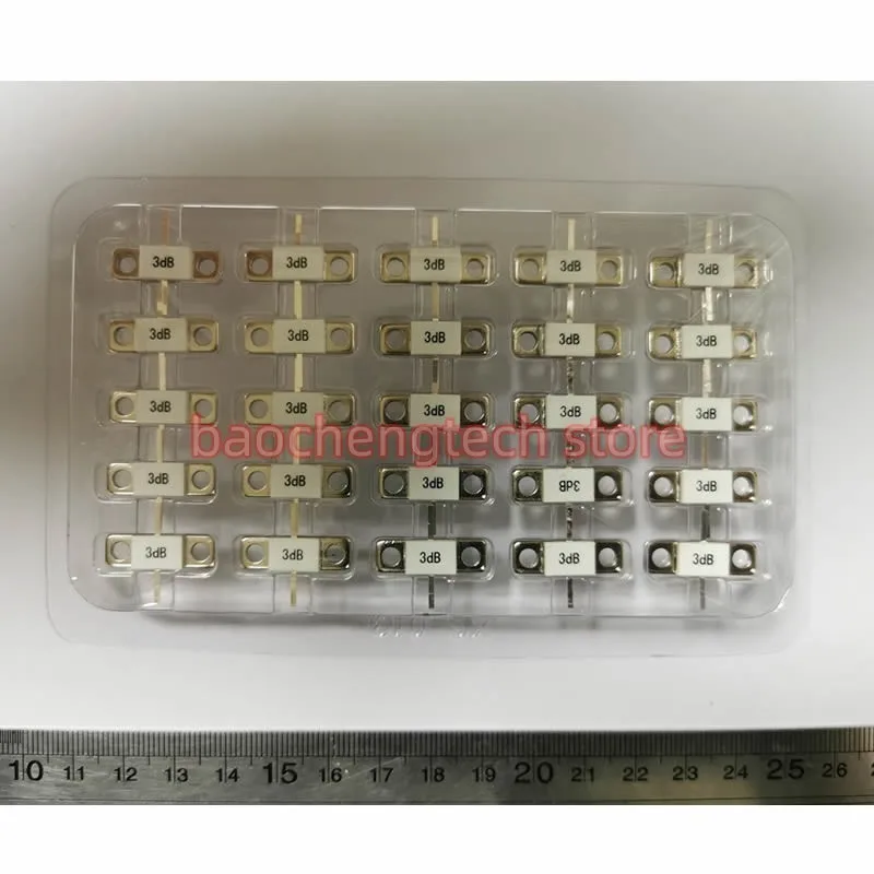 Atténuateur à bride 3DB 100watts, 100watts, DC-3GHz ohms, 50ohms, bride complète, faible VSWR, haute puissance, DC-3.0Ghz