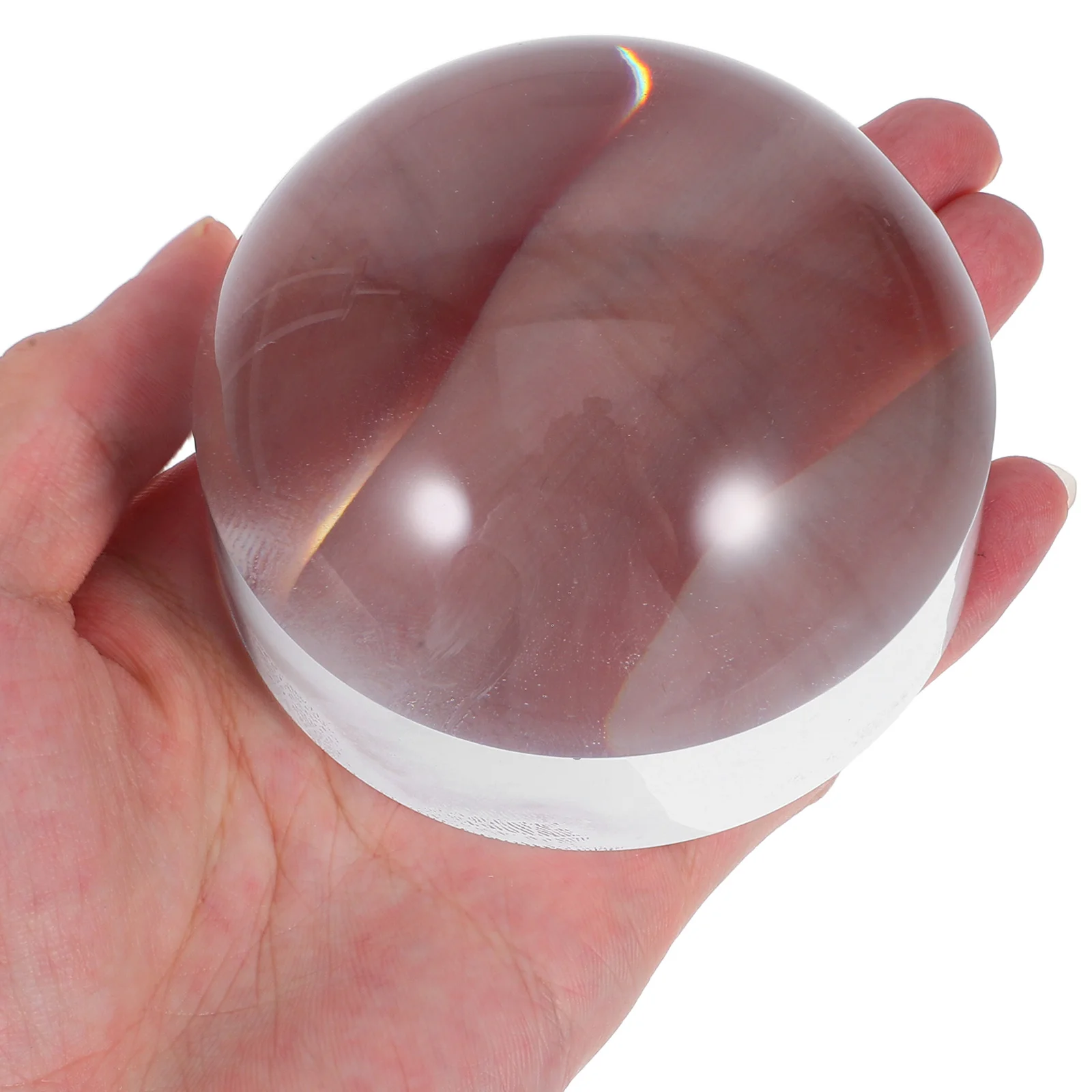 

6X Acrylic Dome Magnifier Reading Lens for Books Newspapers Documents Portable Desktop Paperweight Senior Eye Strain Relief