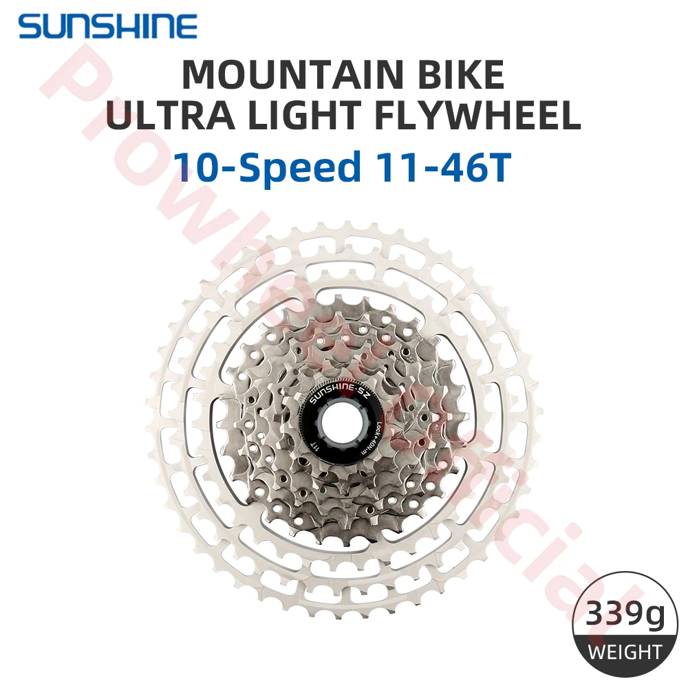 SUNSHINE Ultralight Mountain Bike Bicycle Cassette 10 11 12 Speed