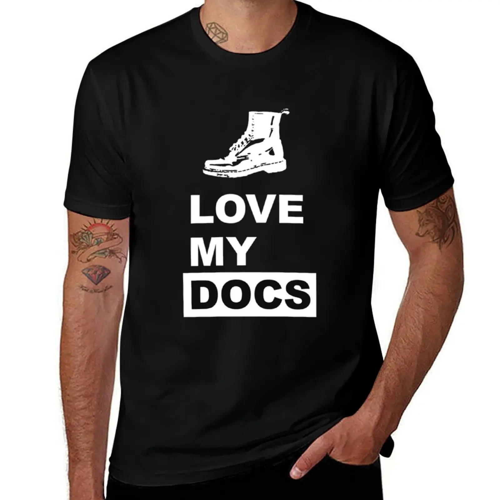 

Love My Docs - Vertical T-Shirt t shirts for man cotton t shirt man casual graphic t shirts for man T-Shirt