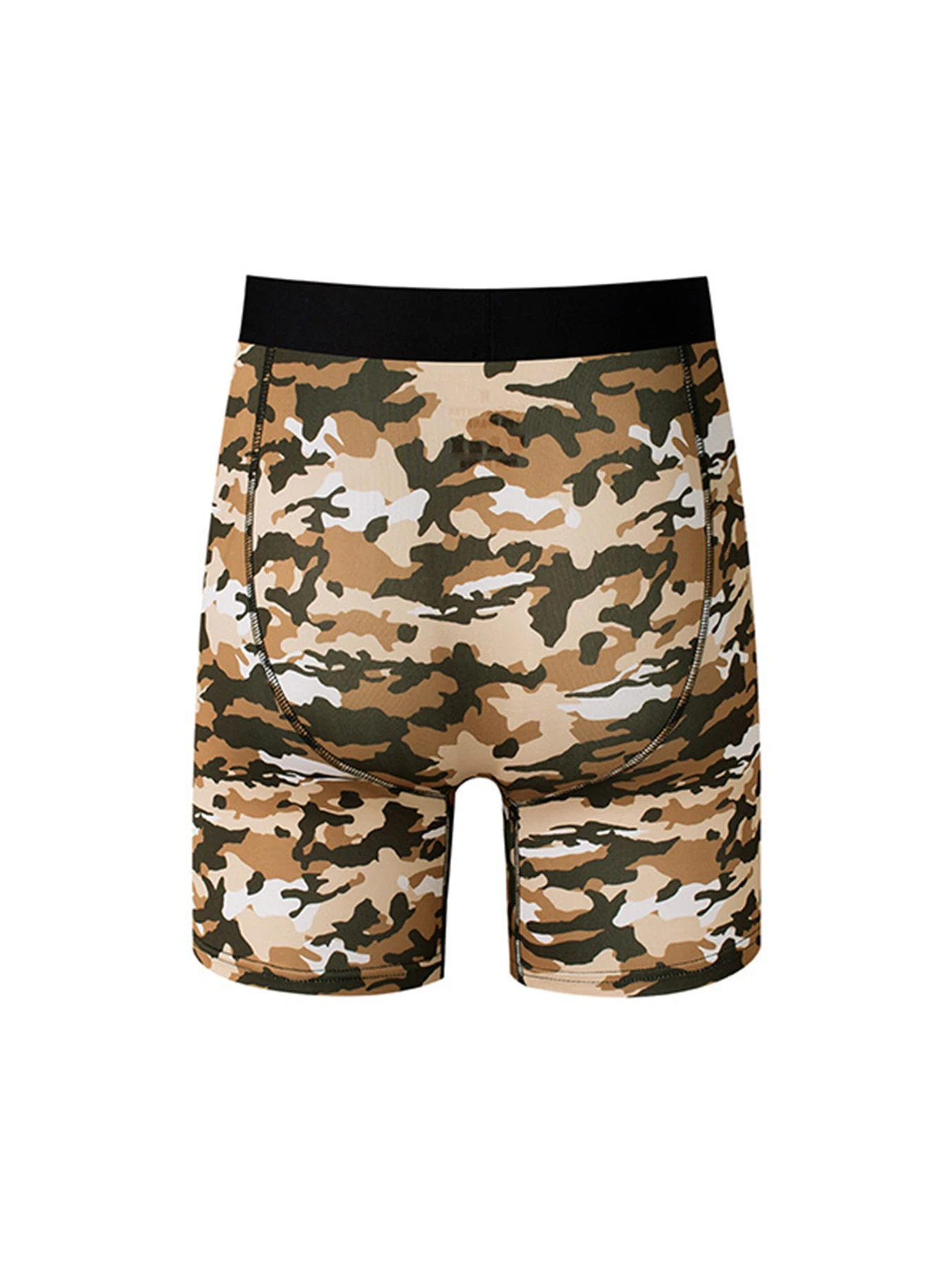 Summer Camouflage Men's Swim Trunks Cornered Pants Comfortable Breathable Men's Boxer Shorts Sports Fitness Cycling Shorts