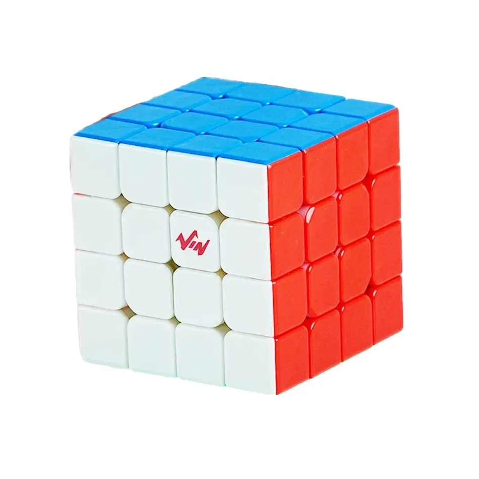 Vin Cube 4x4x4 المكعب السحري للأشعة فوق البنفسجية المغناطيسي VIN Starry Night Core المغناطيسي 4x4 بدون ملصقات تعليمية احترافية