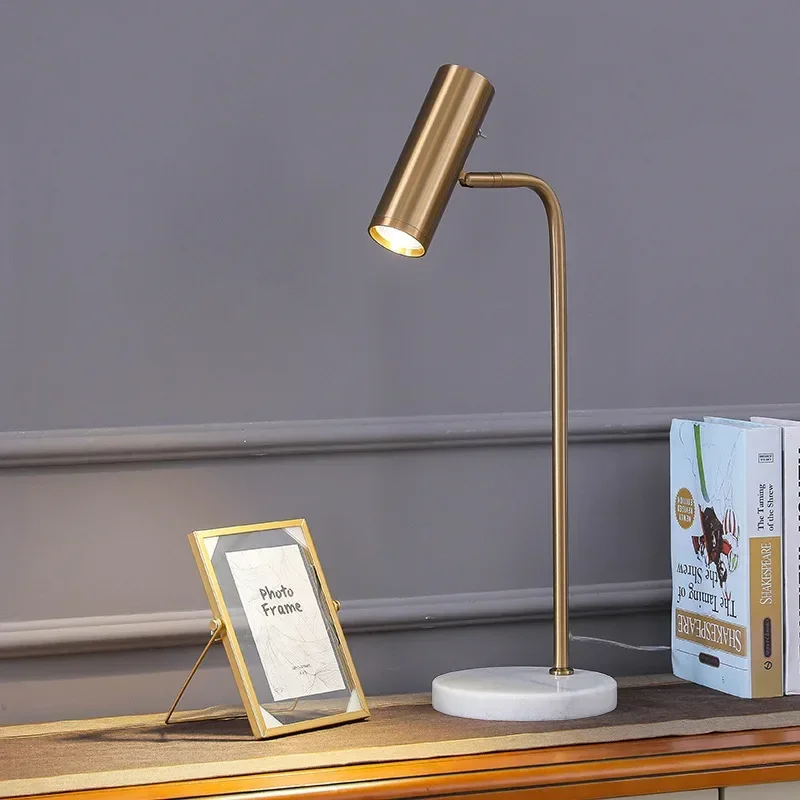 Hall study desk lamp Nordic minimalist designer creative remote control dimmable reading