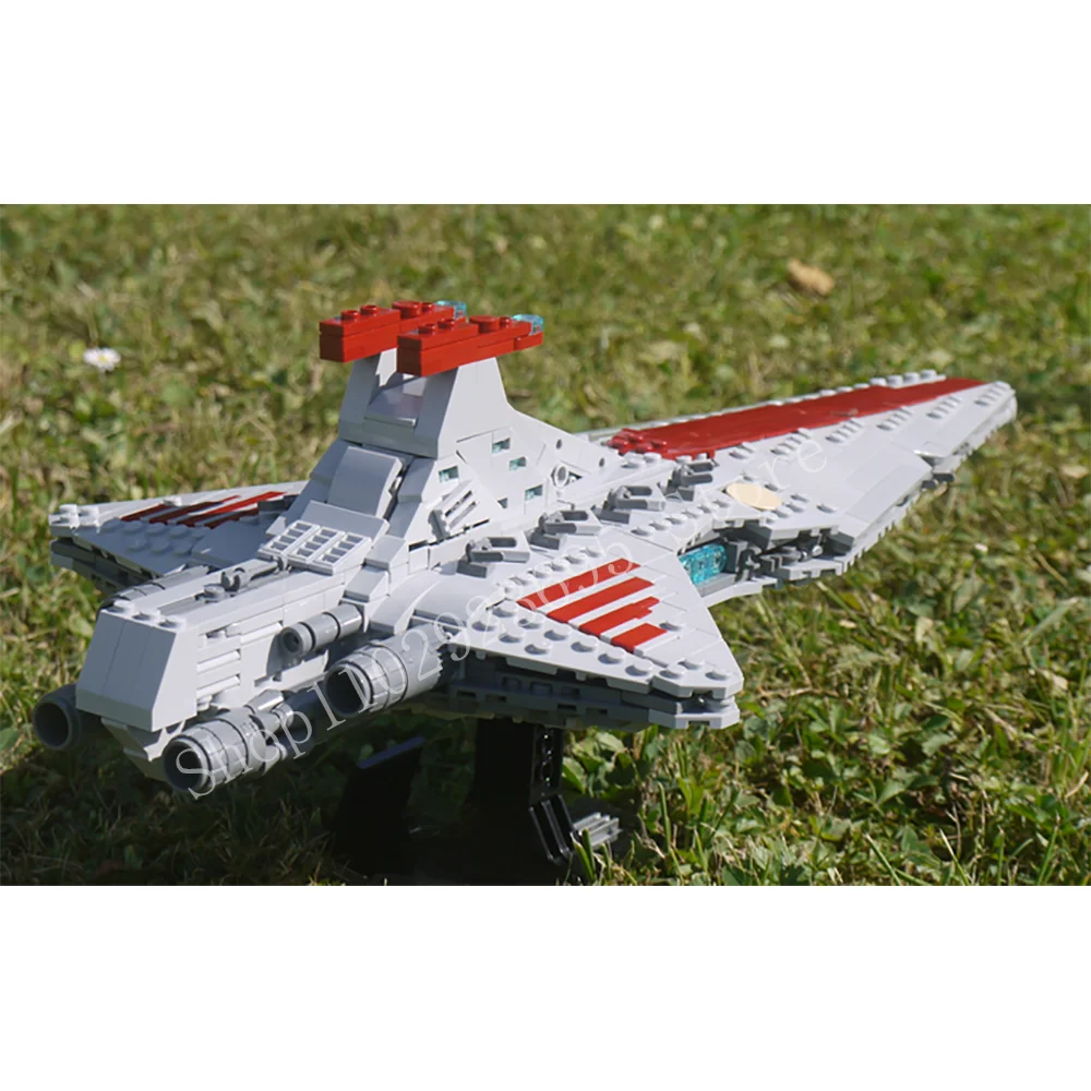 Moc Ucs Venator-Class Star Attack Cruiser Republic Destroyer Buidling Blocks Bricks Diy Children Toys Holiday Gifts Fit 75356