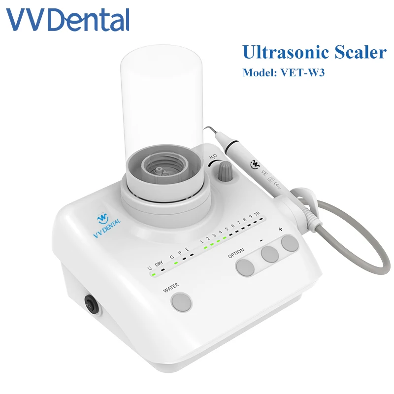 

VVDental Dental Ultrasonic Scaler Instrument With LED Light For Tooth Cleaning Climbers Dentistry Tools Oral Cleaning
