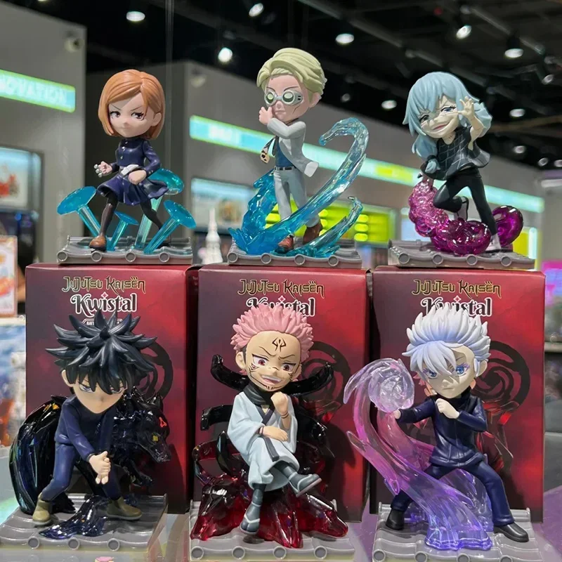 Jujutsu Kaisen Blind Box Satoru Gojon Itadori Yuji Action Doll Cute Fushiguro Megumi Kugisaki Nobara Doll Anime Figure Toys Gift