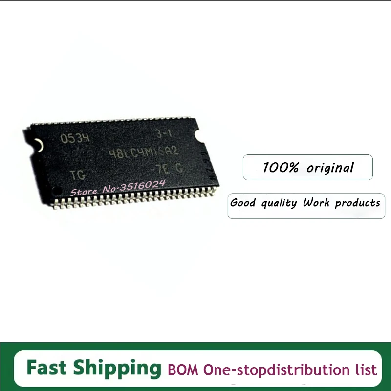 

10PCS Free shipping 48LC4M16A2 MT48LC4M16A2 MT48LC4M16A2-7E MT48LC4M16A2TG-7E MT48LC4M16A2P-6 TSOP54 IC quality guarantee
