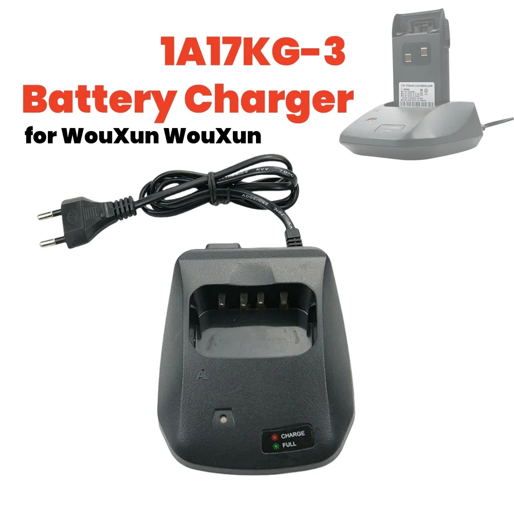 WouXun 1A17KG-3 Battery Charger for WouXun KG-639 KG-659 KG-669 KG-689 KG-699 KG-801 KG-UVD1P KG-UV2D KG-UV6D Radio Charger