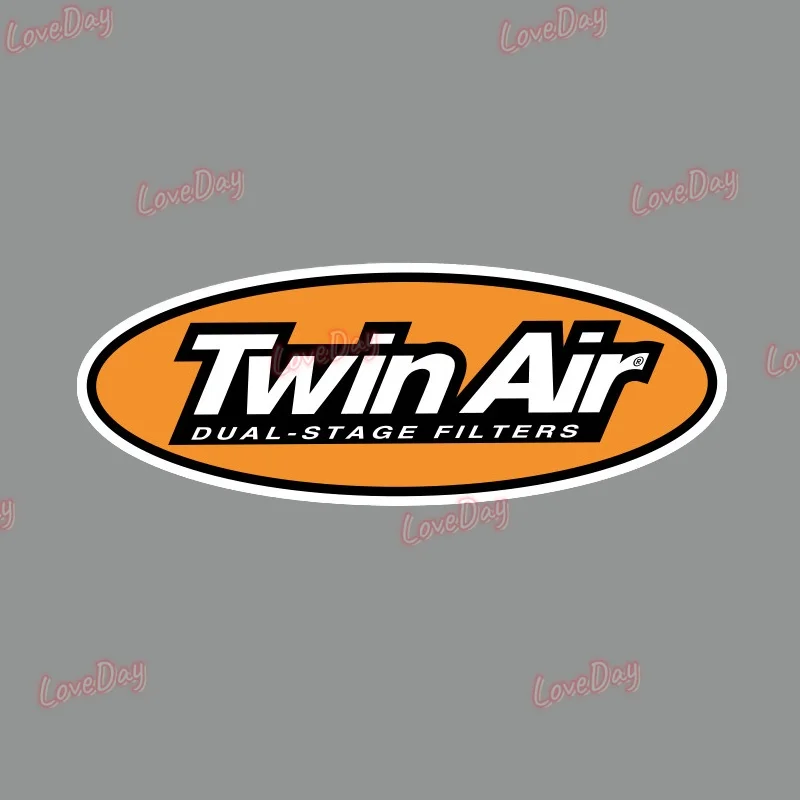 Twin Air Logo Sticker Motocross Racing MX Graphics Decals Sticker Vinyl Aufkleber Autocollant TwinAir Dual Stage Filters Decals