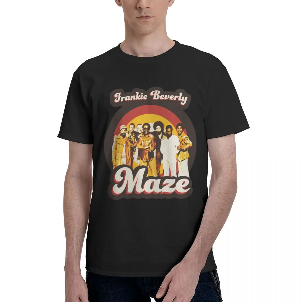 Frankie Beverly Maze T Shirt Customized Gifts Men Women T Shirt Graphic Y2K Clothes