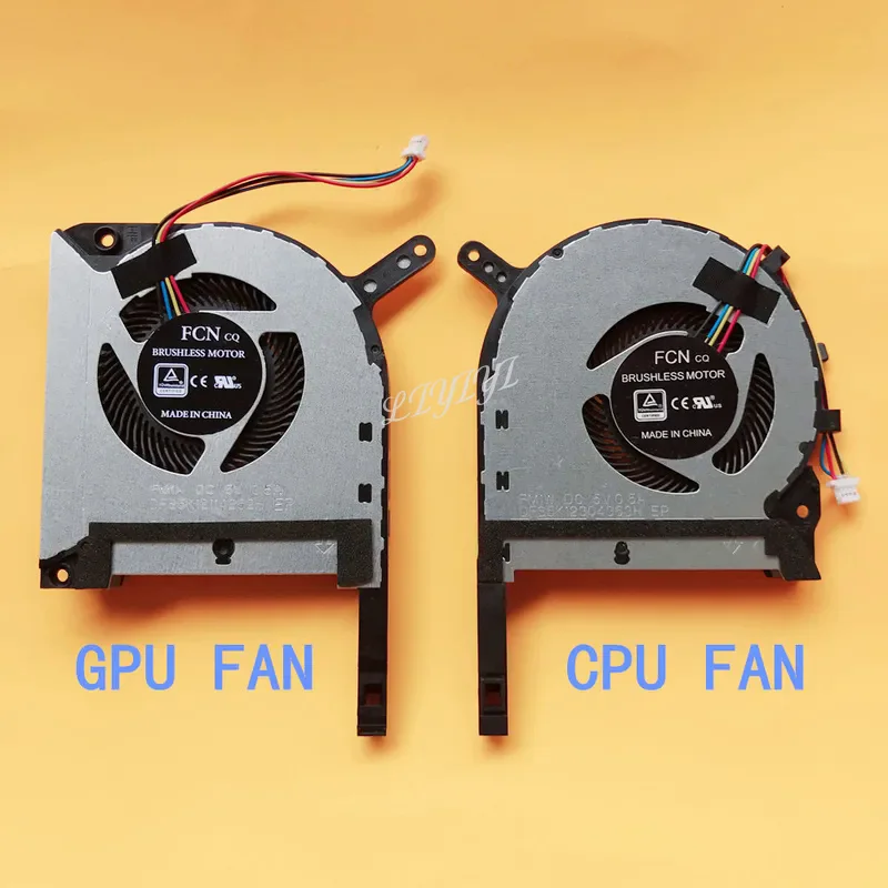 New Original CPU GPU laptop cooling fan cooler for ASUS FX705 FX705G FX705GM FX86 FX86SM FX505 FX505D FX505DU FX95G FX95D FX96G