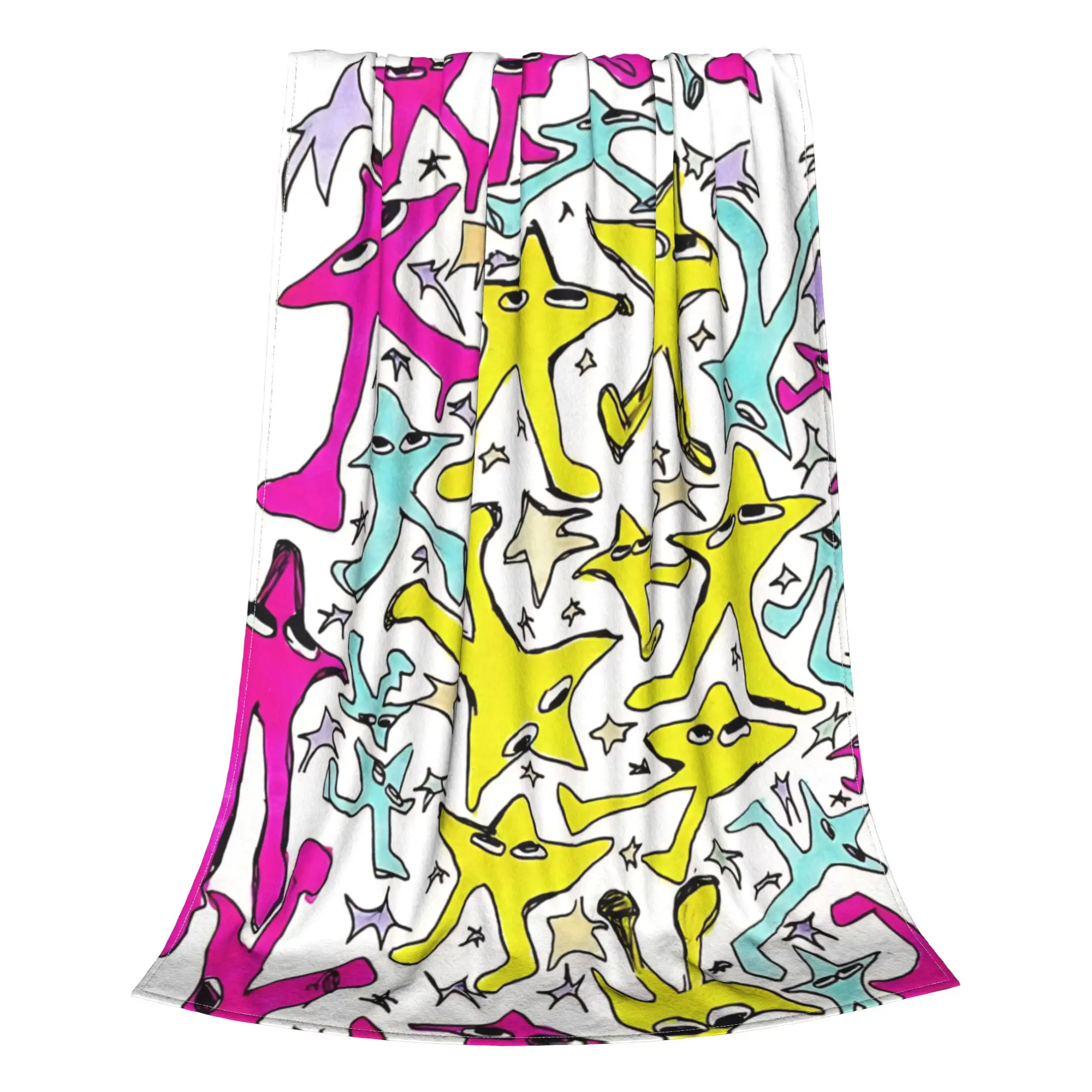 1PC Home Cute Room Decor the original Starwalker Blanket Throw Blanket Deltarune Novelty Warm Blanket All Season