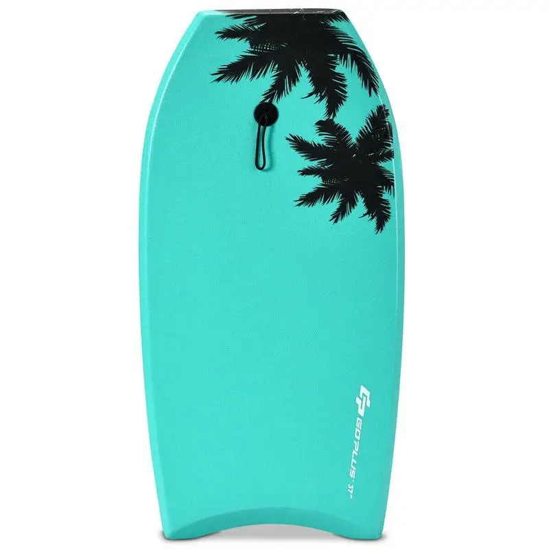 Bodyboard with High Density Polyethylene Core, Fast Glide Design for Adult Beach Water Sports, Available in 33  Inch