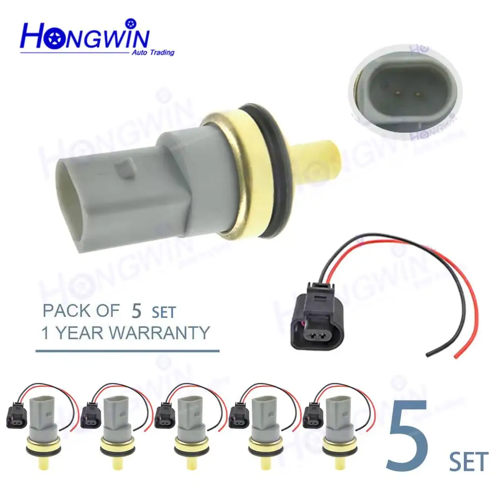 1/5PCS 06A919501A 06A919501 Water Temperature Sensor Wire For Skoda Fabia Yeti Audi A3 A4 A5 A6 A8 Q3 Q5 Q7 TT VW Jetta Golf
