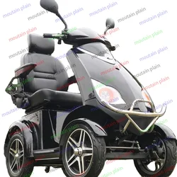 Moto Moped  Electric  Adult Gasoline Quadricycle Motorcycles Mobile 4 Wheels Motorcycles Elderly Moped Scooter 500w 14 Inch Tire