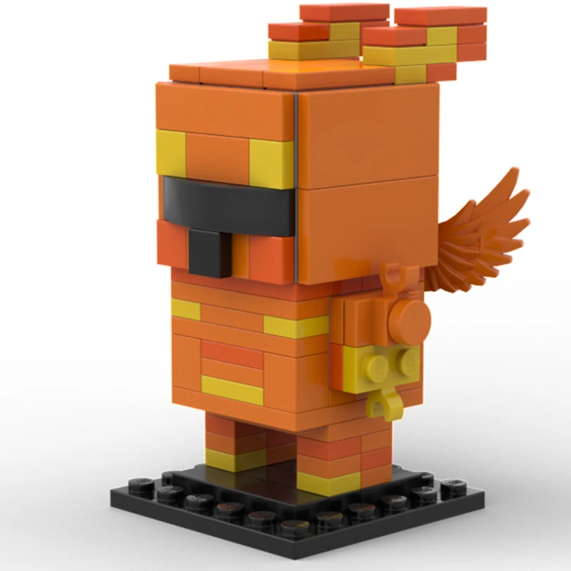 

107 шт. MOC Terrariaes солнечная расклешенная броня в стиле BrickHeadz DIY модель строительные блоки креативная сборка игрушки подарок для геймеров