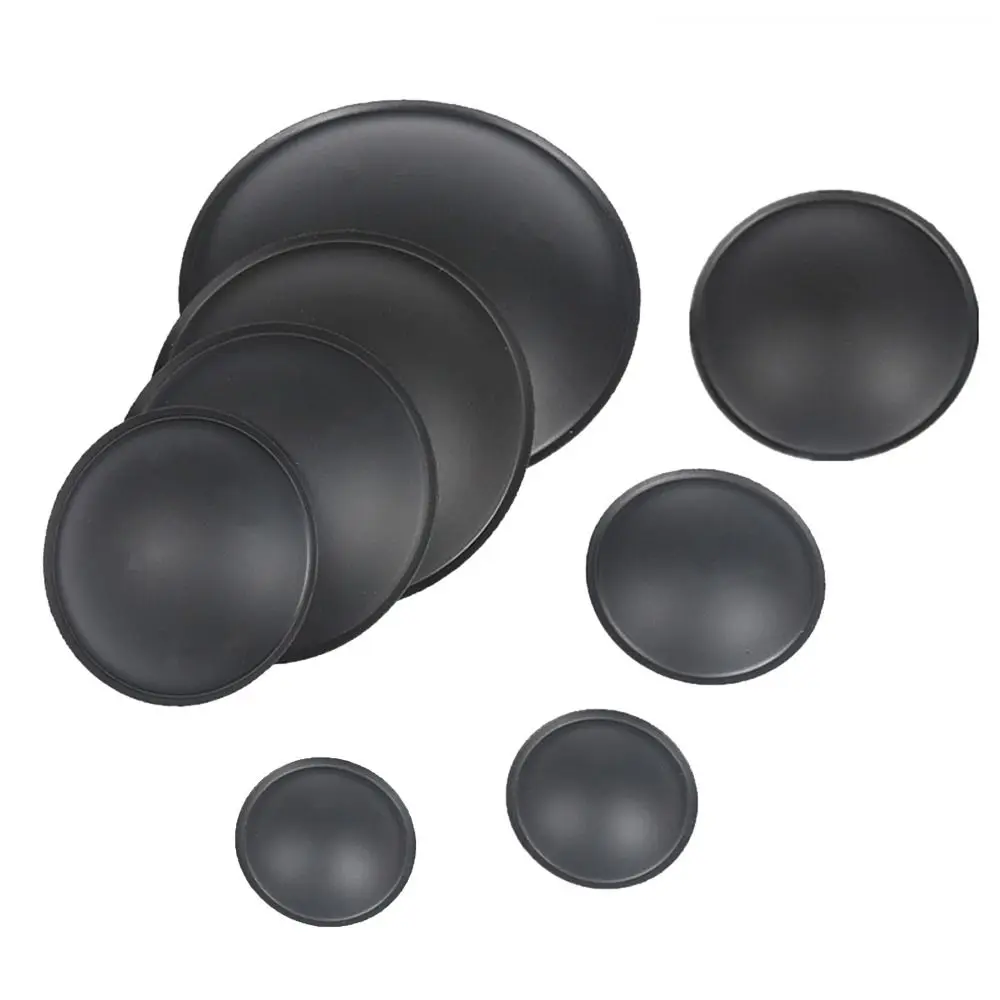 1Pcs New 30-150mm Speaker Dust Cap Woofer PP Audio Speaker Protector Matte Black Loudspeaker Dome Cover Speaker Accessories