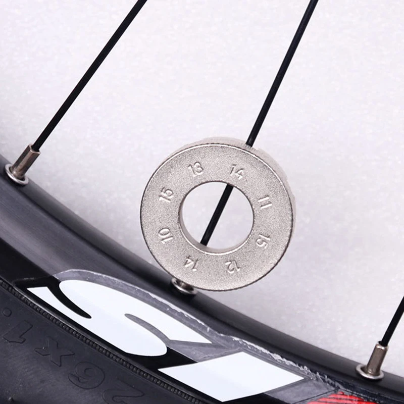 1/3pcs Chiave per cerchione bici Mini Chiave di regolazione Scanalatura a 8 vie Chiave di tensione per raggi di bicicletta Strumenti di riparazione dell'asse di demolizione della bici