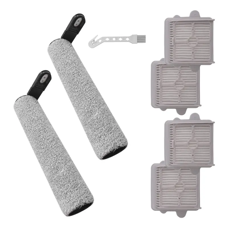 N18R لـ Roborock F25 / F25 ACE مكنسة كهربائية رطبة/جافة فرشاة دوارة رئيسية ملحقات استبدال فلتر HEPA #5