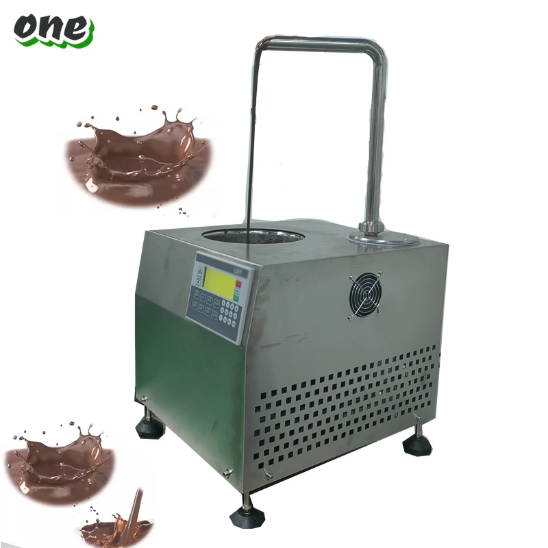 New Chocolate Tempering Machine Chocolate Melting Machine Furnace Chocolate Commercial Ice Cream Spray Equipment