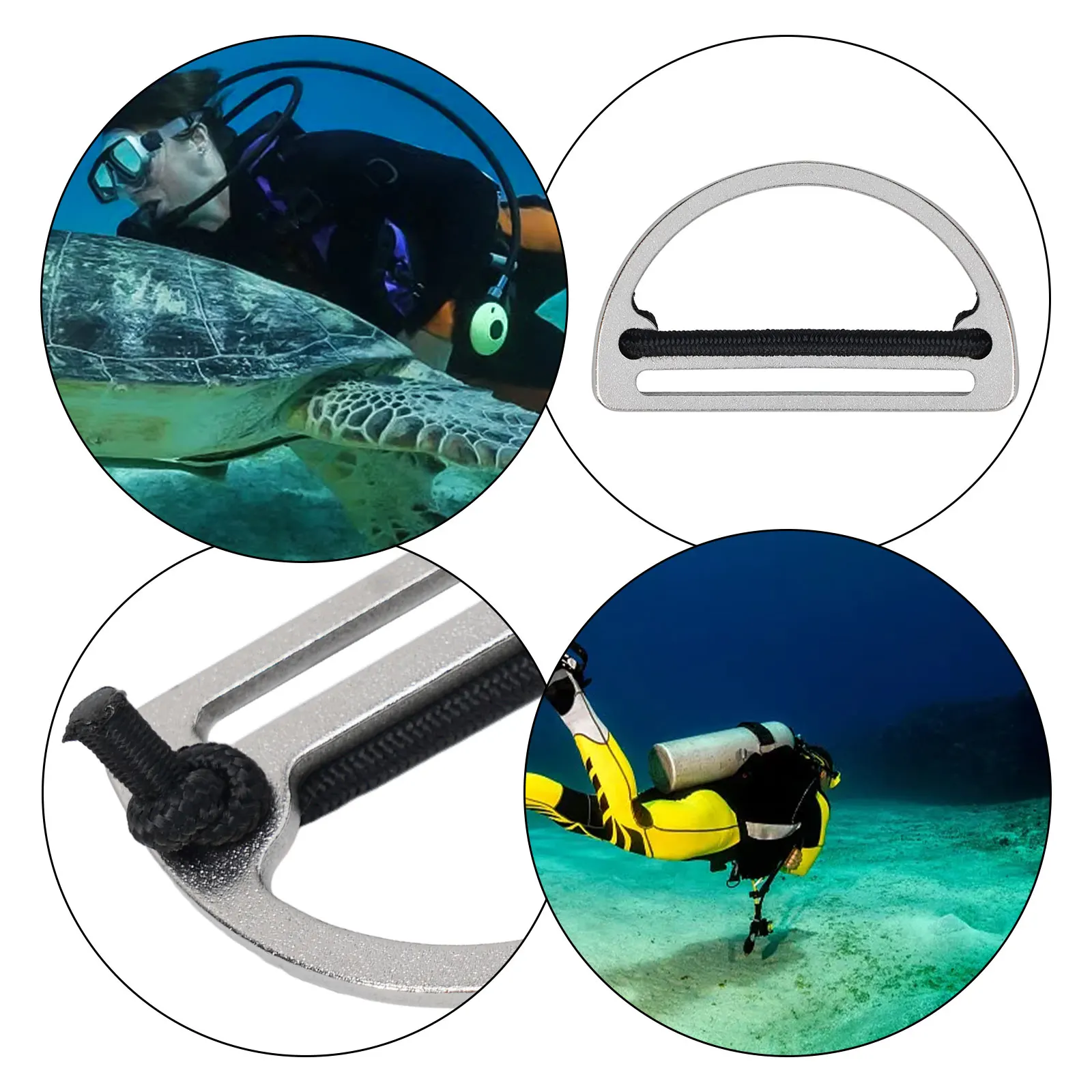 

Weight Belts Slider Industrial Applications Longlife Diving Hooks Stopper Buckle 304 Stainless Steel For Outdoor