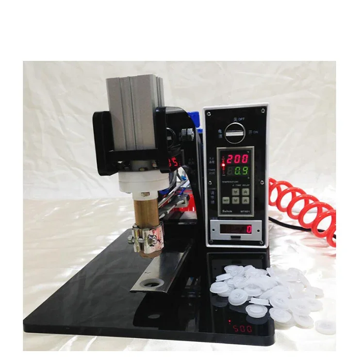 Cheap price coffee bag valve applicator semi-automatic valve bag packaging machine