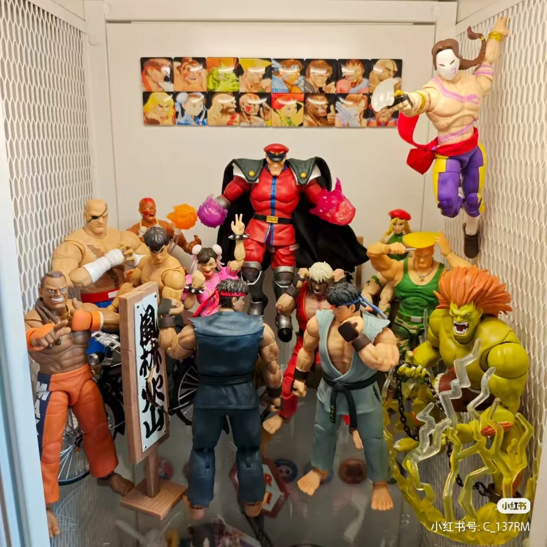 

In Stock Original Jada Street Fighter 6 Anime Figure 15cm Cammy White Guile Dee Jay Action Figure Street Fighter Toys Gift