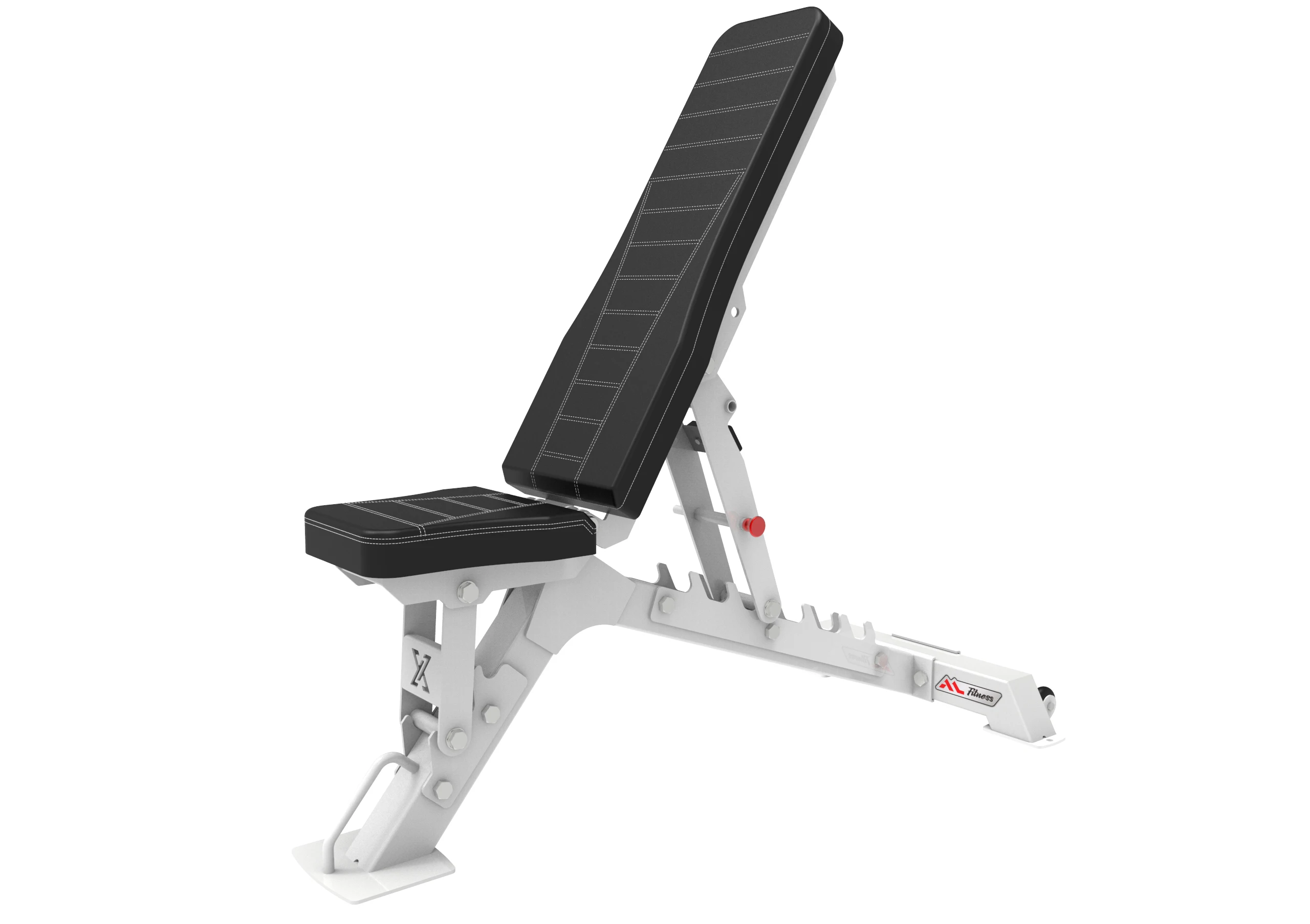 

Unisex Home Gym Fitness Bench Commercial Grade Metal Foldable Adjustable Workout Bench for Weight Abdominal Press