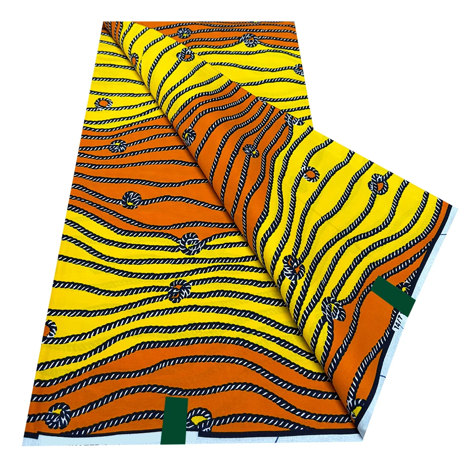 New Dutch batik printed cotton fabric, high quality, 100% pure cotton jacquard design, Ghanaian super batik fabric.