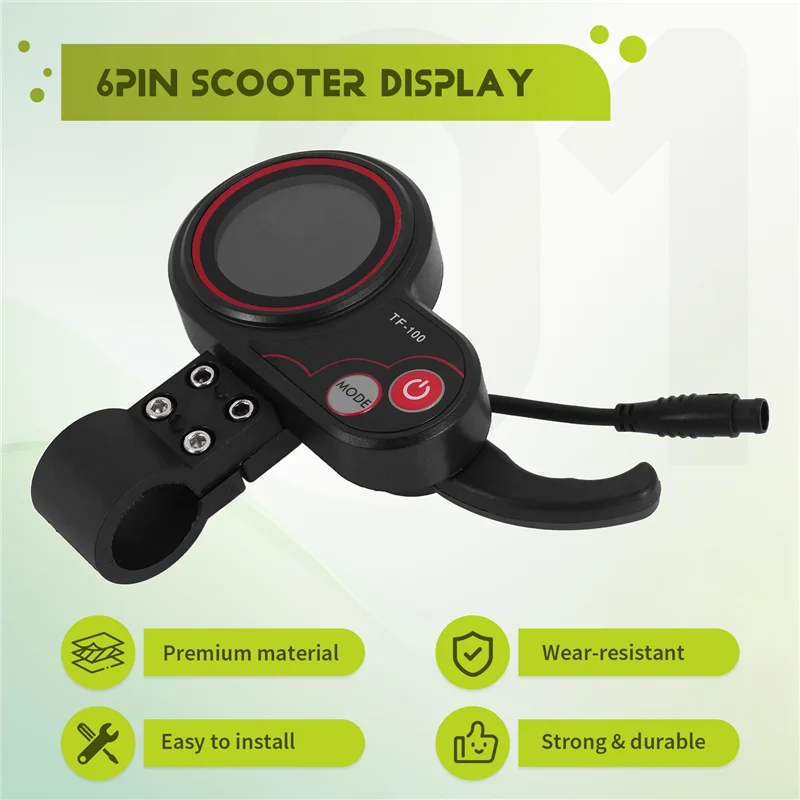 

AU28-Electric Kick Scooter Instrument Display For XIAOMI Kugoo M4 Electric Scooter Parts