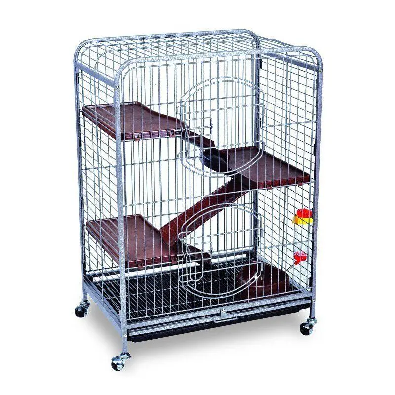 

Birds Pet Cage N 6 Durable Metal Wire with Removable Tray Easy Clean