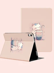 Cute Cat Case Compatible With iPad iPad 9.7-Inch (6th/5th Generation, 2018/2017)Mini4/5 ,Air4/5 10.9in