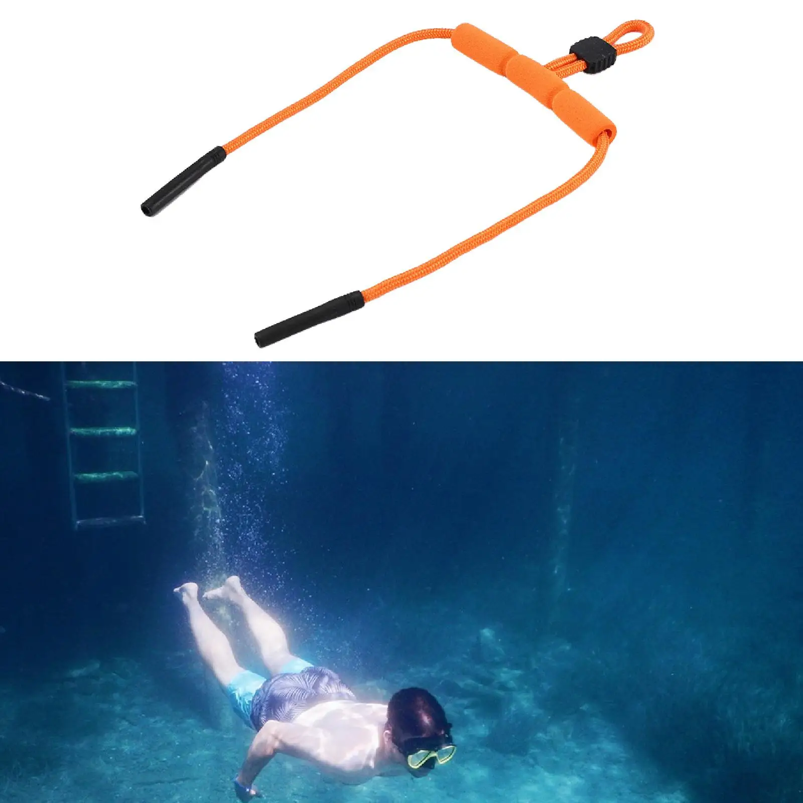 Sunglass Safety Strap Floating Lanyard for Glasses Holder Outdoor Sports Boating Surfing Kayaking Swimming Beach Vacation
