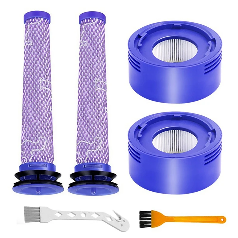 

Сменная деталь для Dyson V7 V8 Wireless Запчасти для пылесоса 967478-01/965661-01, фильтр Hepa Post