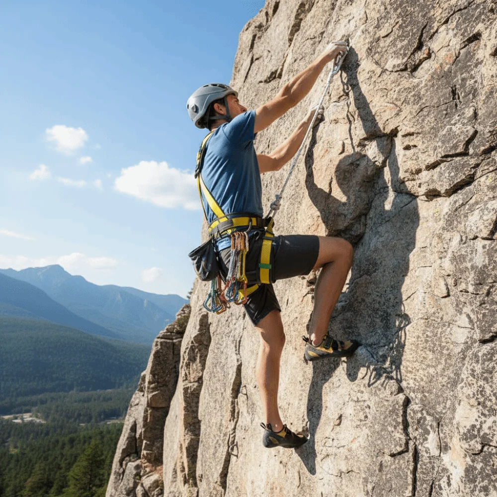 

Professional Grade Outdoor Safety Belt Quick-Connect Buckle Fall Prevention Safety Rope Adjustable Rope Hook Rope Lock Set