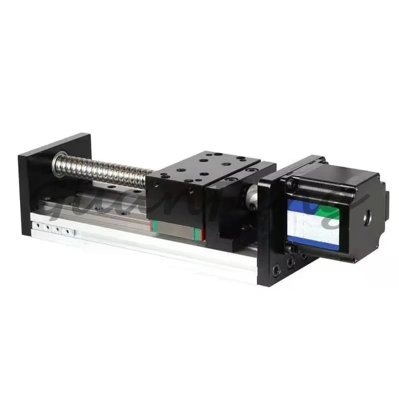 Double Linear Guide Ball Screw Drive Linear Motion Module, 50-2500mm Effective Stroke Linear Slider