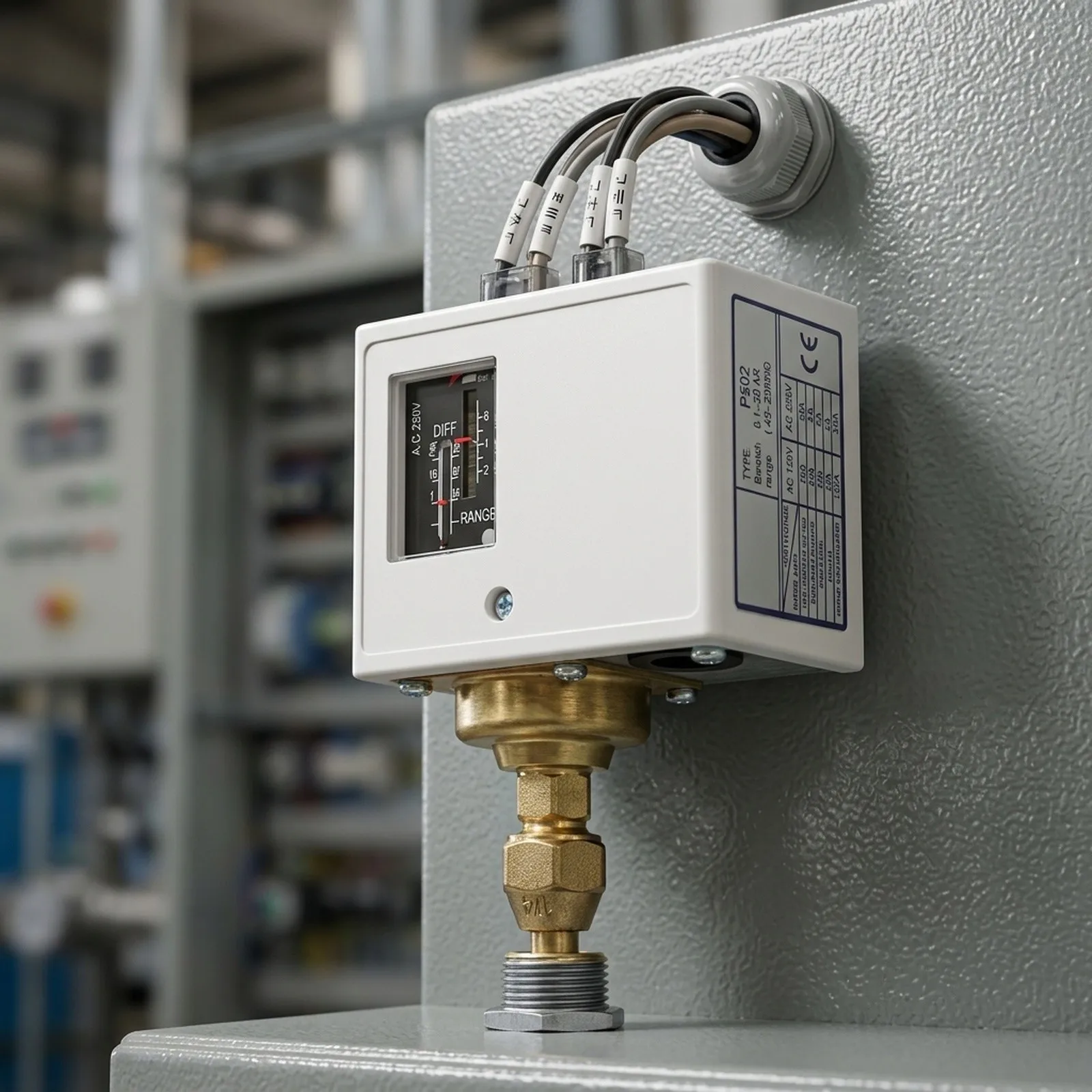 Adjustable Controller Pressure Switch SPF Adjustable Control Stainless Steel Housing Pressure Switch For Air Compressors