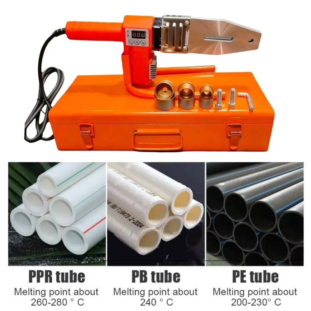 Constant Temperature Quick-Heat Welding Machine EU Plug 20-32/20-63 Heat Fuse Water Pipe Welder Water Pipe Installation