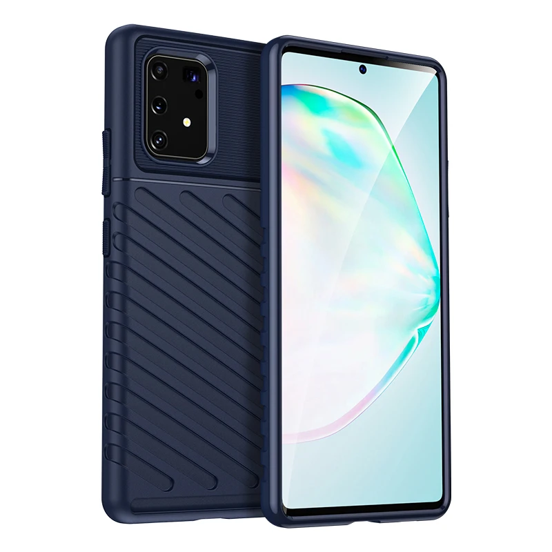 Luxury Case Cover Shockproof Silicone Phone Case For Samsung Galaxy A81/M60S/Note 10 Lite/A91/M80S/S10 Lite