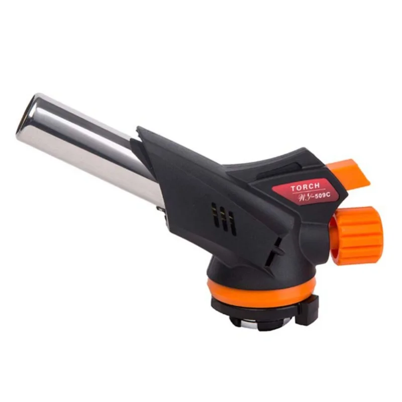 

Torch Lighter Head Gas Torch Flame Gun Blow Ignition Lighter For Home Barbecue Cooking