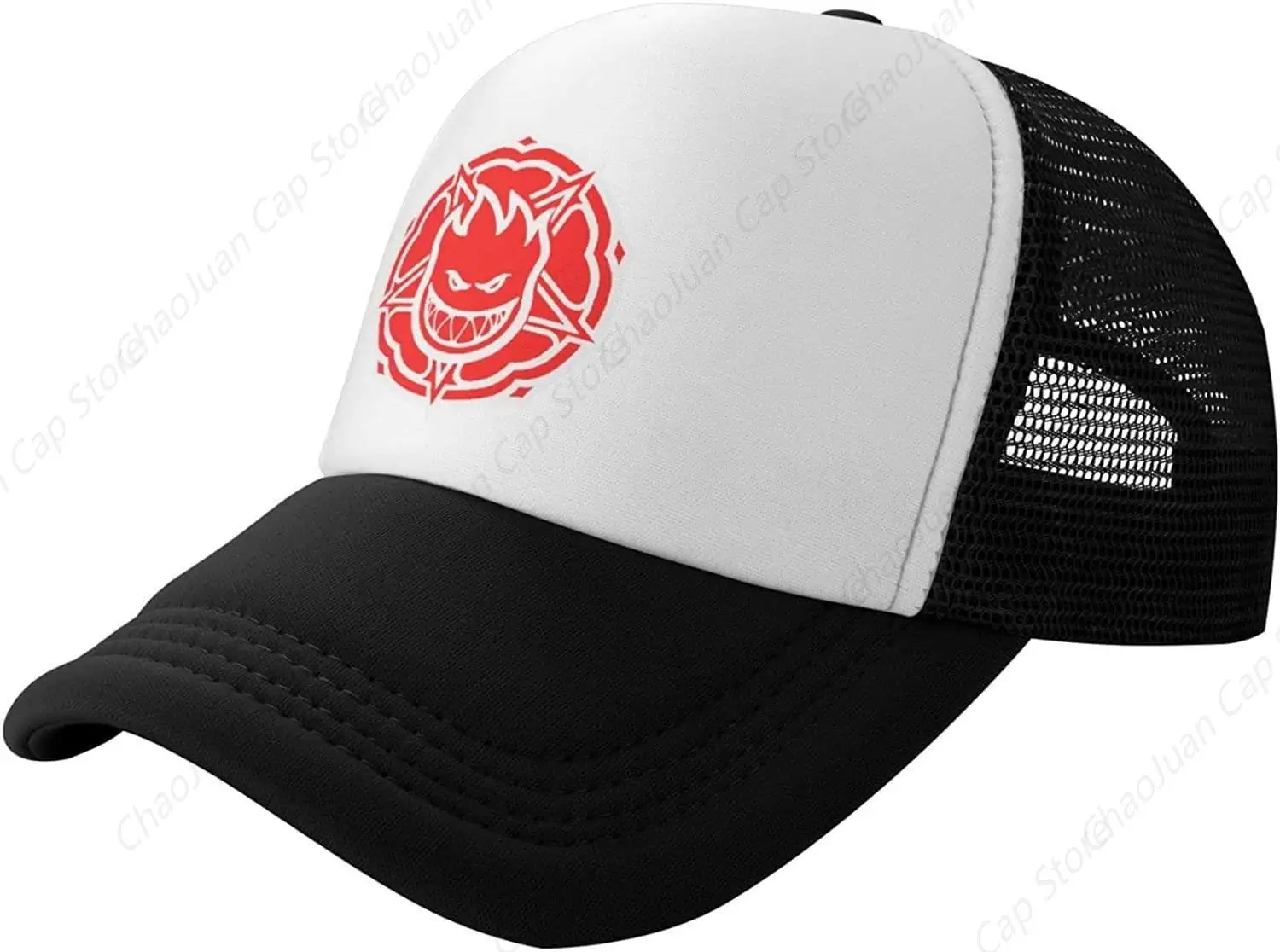 Spitfire Satan Mesh Back Cap Adjustable Snapback Hat Trucker Caps Baseball Hats